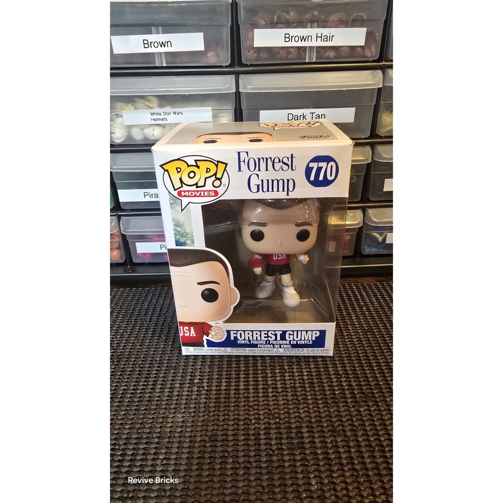 Funko‎ Pop! Vinyl: Forrest Gump - Forrest Gump (Ping Pong) #770 Brand New Great